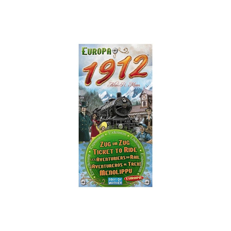 Ticket to Ride Europe 1912 Expansion