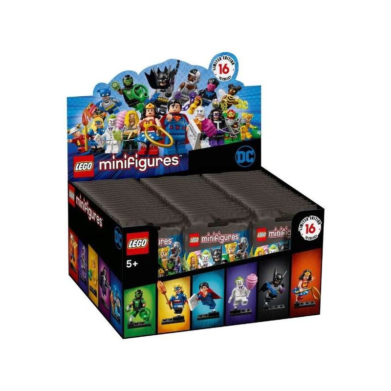 LEGO DC Super Heroes Collectible Minifigures - Box of 60