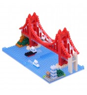 Nanoblocks Gold Gate Bridge