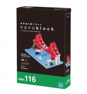 Nanoblocks Gold Gate Bridge