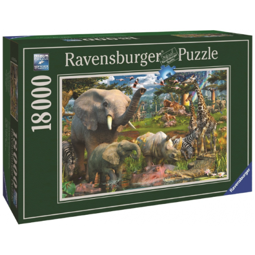 Ravensburger At the Waterhole Puzzle 18000pc 17823