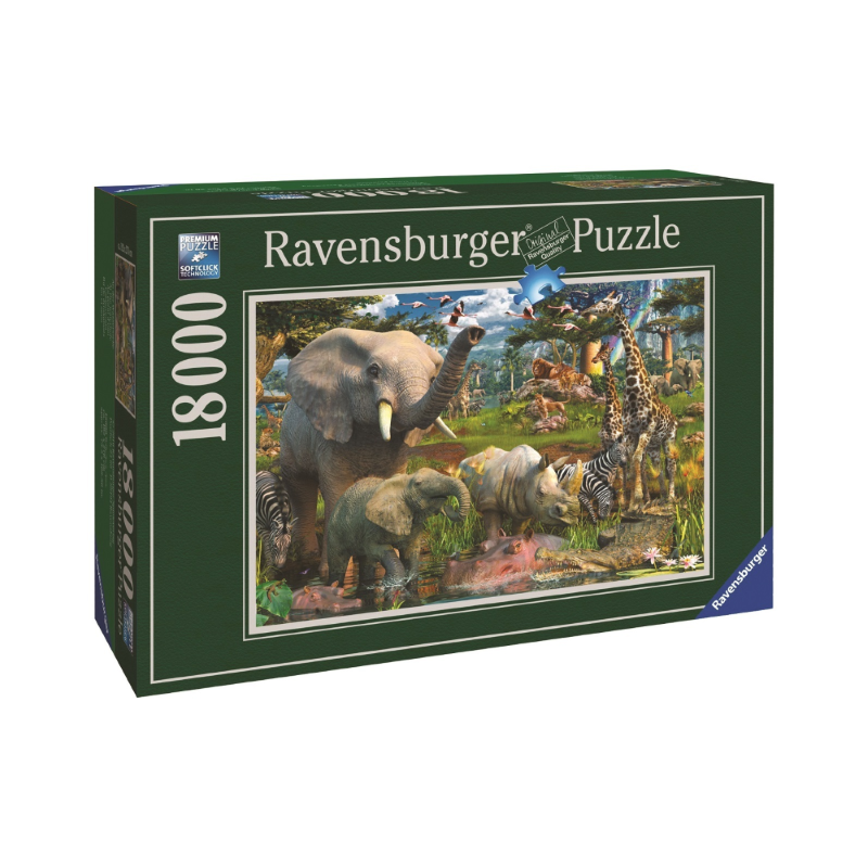 Ravensburger At the Waterhole Puzzle 18000pc 17823