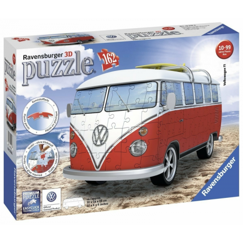 Volkswagen T1 3D Puzzle 162pc