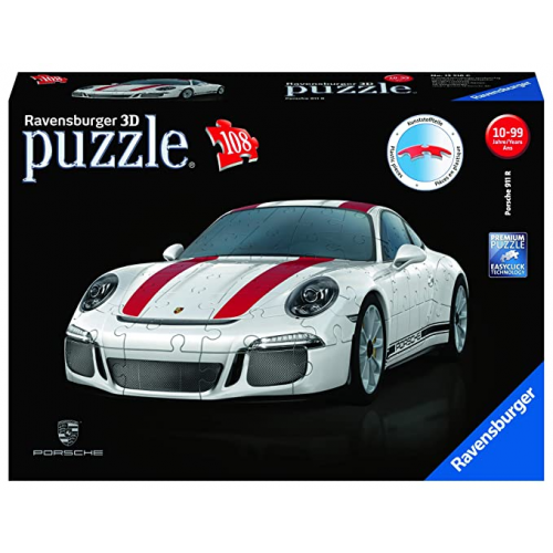 Porsche 911 R 3D Puzzle 108pc