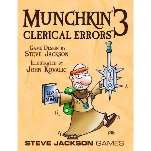 Munchkin 3 Clericial Errors