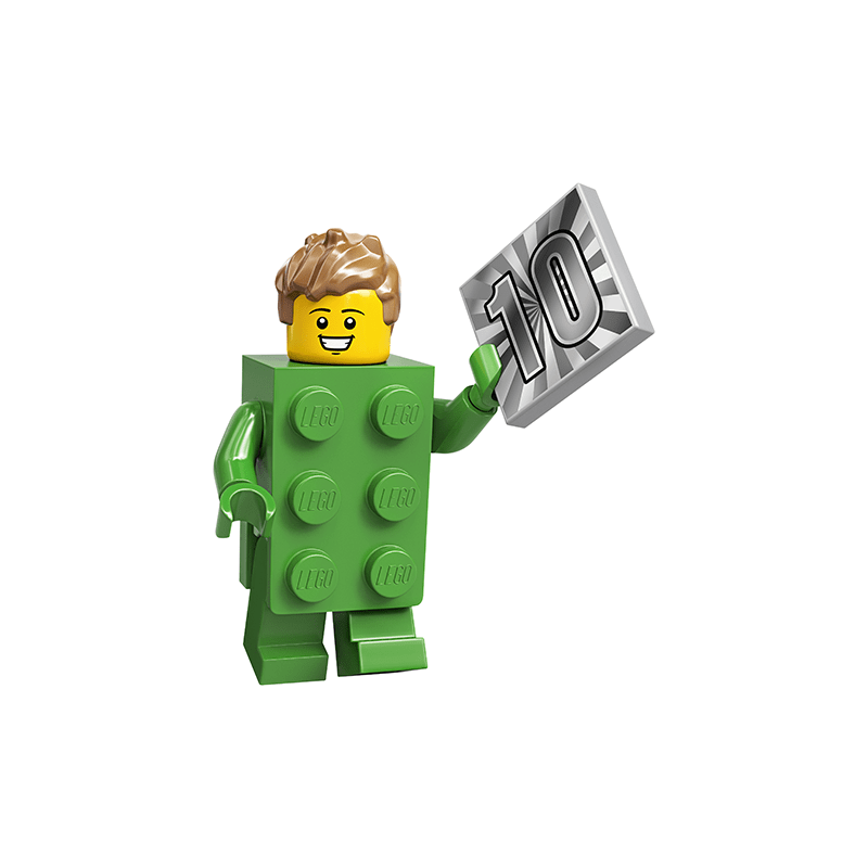 LEGO Series 20 Green Brick Suit Guy