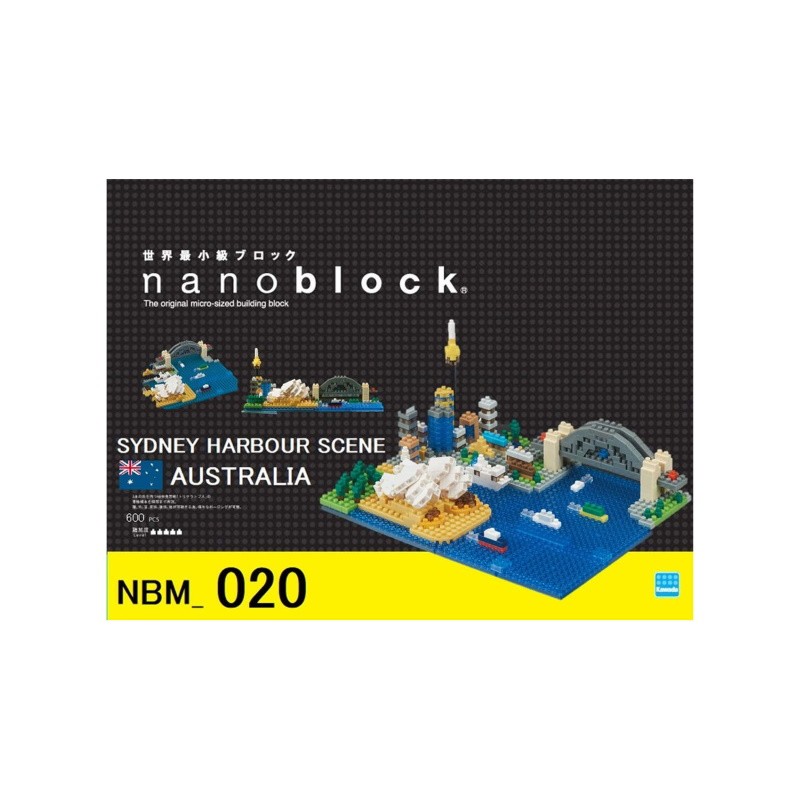 Nanoblocks Sydney Harbour Scene