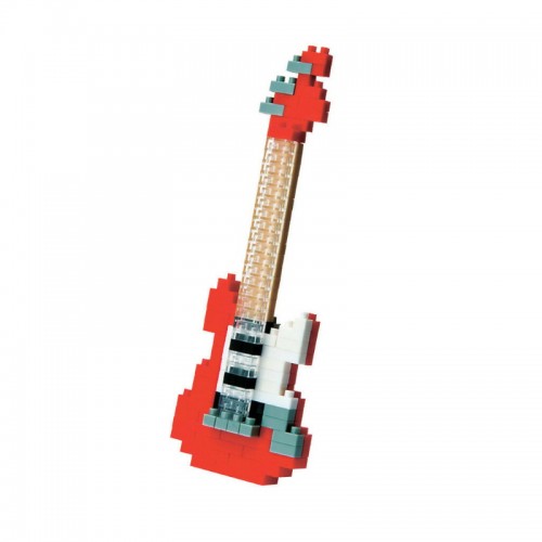 Nanoblocks Electric Guitar Red
