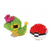 Nanoblocks Caterpie and...