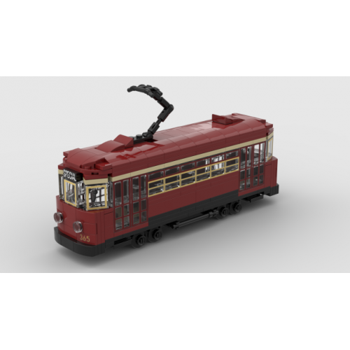Glenelg Tram Custom LEGO Model