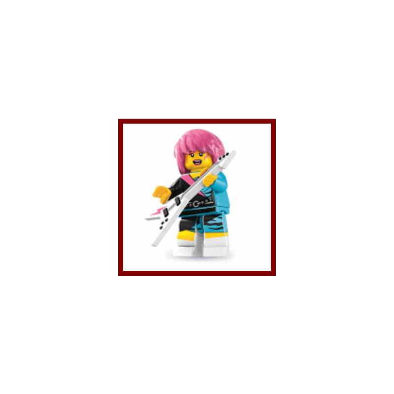 Rocker Girl - LEGO Series 7 Collectible Minifigure